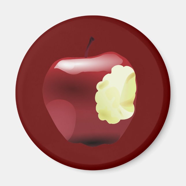 Bitten Apple Magnet (Framsidan)