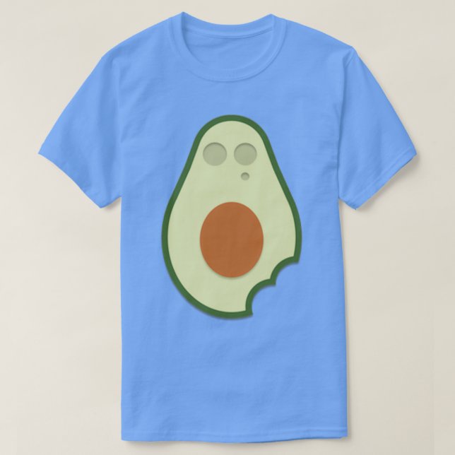 Bitten Avocado T Shirt (Design framsida)