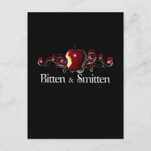 Bitten och den smitten T-shirt Vykort