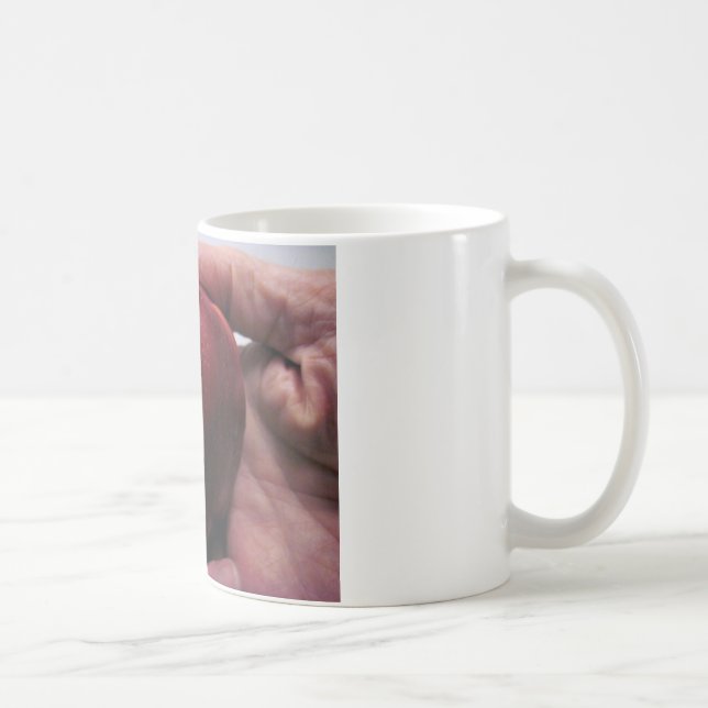 Bitten Red Apple Kaffemugg (Höger)