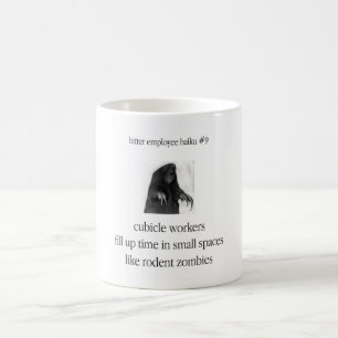 Bitter anställdHaiku #9 Kaffemugg