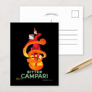 Bitter Campari Leonetto Cappiello Vykort