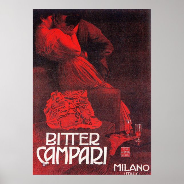 BITTER CAMPARI POSTER (Framsidan)