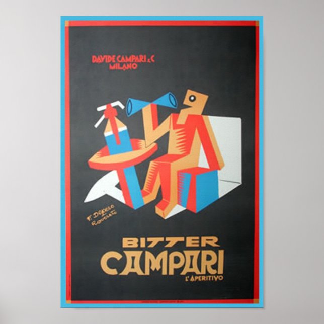 Bitter Campari Poster (Framsidan)
