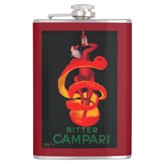 Bitter Campari vintage PosterEurope Fickplunta (Framsidan)