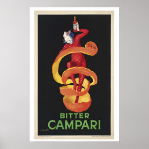 Bitter Campari Vintage Reklamaffisch av Poster