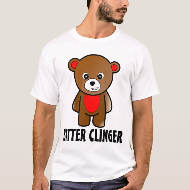 Bitter Clinger T-shirts, Funny Tee (Framsida)
