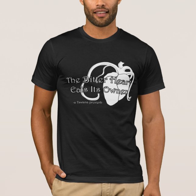 Bitter hjärta tee shirt (Framsida)
