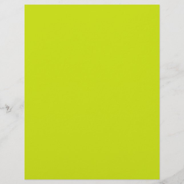 Bitter lemon  (enhetlig färg)  brevhuvud (Framsida)
