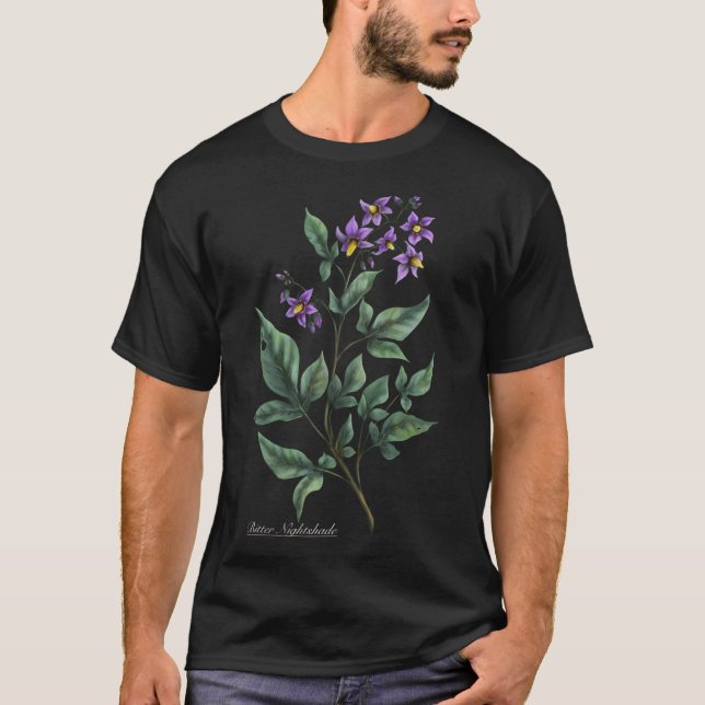 Bitter Nightshade. Magisk T Shirt (Framsida)