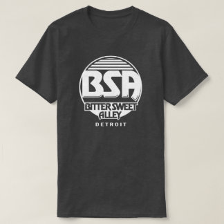 Bitter Sweet Alley (BSA Original) BLK-Logotyp T Shirt
