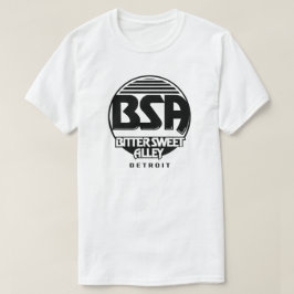 Bitter Sweet Alley (BSA Original) BLK-Logotyp T Shirt