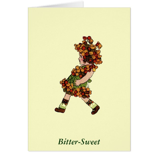 Bitter-Sweet Hälsningskort (Framsidan)