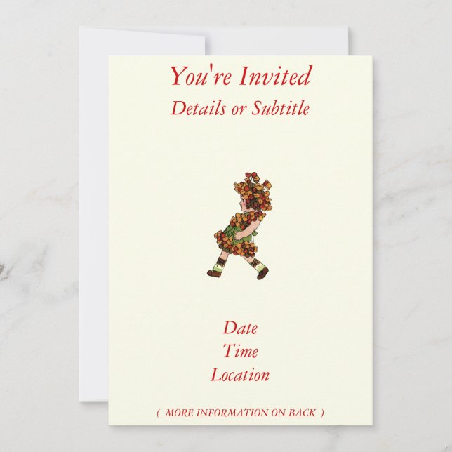 Bitter-Sweet Inbjudningar (Framsida)