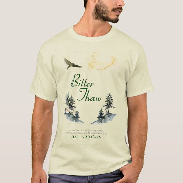 Bitter Thaw bokomslag t-shirt (Framsida)