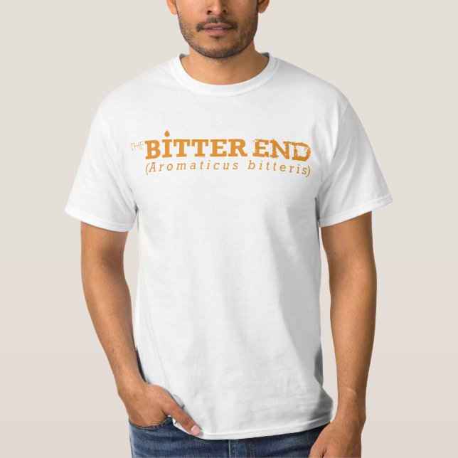 Bitterheten avslutar den marockanska tee shirt (Framsida)