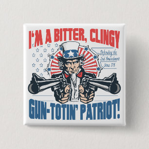 Bitterheten Clingy Vapen-Bära på patriotUncle Sa Knapp