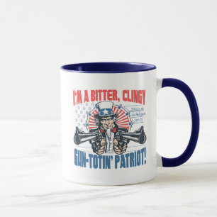 Bitterheten Clingy Vapen-Bära på patriotUncle Sa Mugg