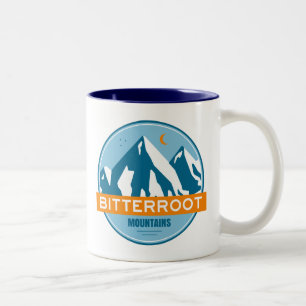 Bitterroot Mountains Två-Tonad Mugg