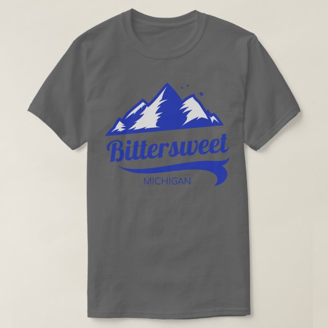 Bittersöskidorten Michigan 1 T Shirt (Design framsida)