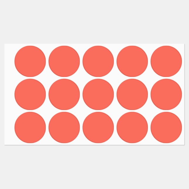 Bittersöt (fast färg) klistermärke (Ark)