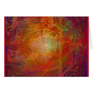 Bittersöt höst hälsningskort