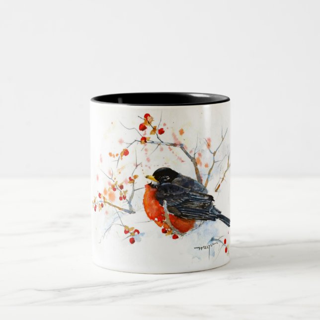 Bittersött ögonblick Två-Tonad mugg (Center)