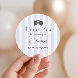 Bitty Bow Oh Boy Shower Tack Runt Klistermärke