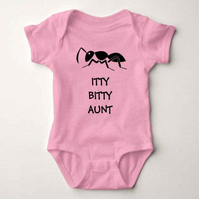 BITTY MOSTER FÖR ITTY TEE SHIRT (Framsida)