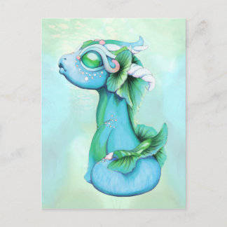 Bitty Vatten Dragon Vykort