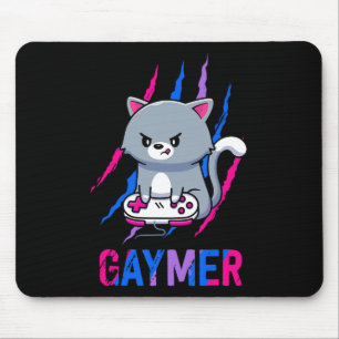 Biual Gaymer Geek Pride Lgbt Video Game Älskare Gi Musmatta