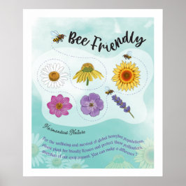 Bivänlig - Harmoniserad natur Poster