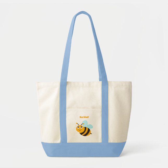 Bivänlig Tote bags Tygkasse (Framsidan)