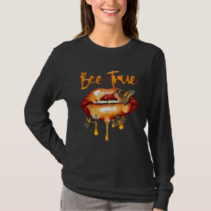 Bivax Honungskys Lippar HoneyBee Drottning Kostym T Shirt