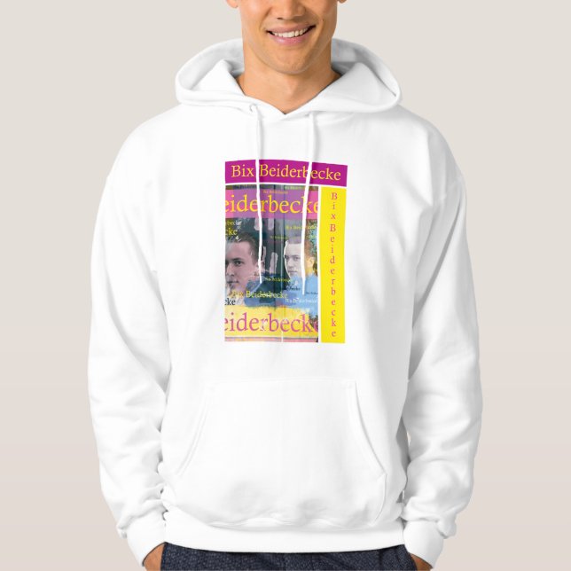Bix Beiderbecke Hoodie (Framsida)