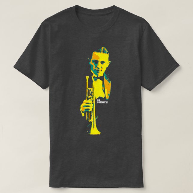 Bix Beiderbecke  T Shirt (Design framsida)