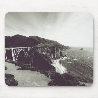 Bixby Bridge, Big Sur, Kalifornien USA Musmatta