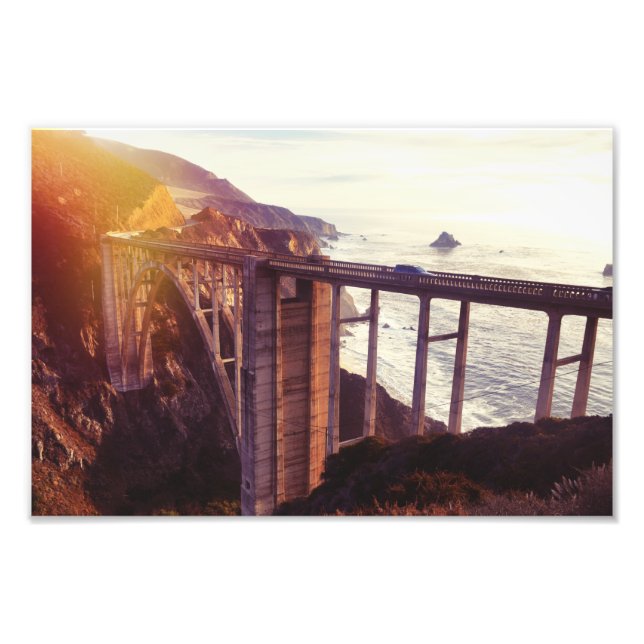 Bixby bridge fototryck (Framsidan)