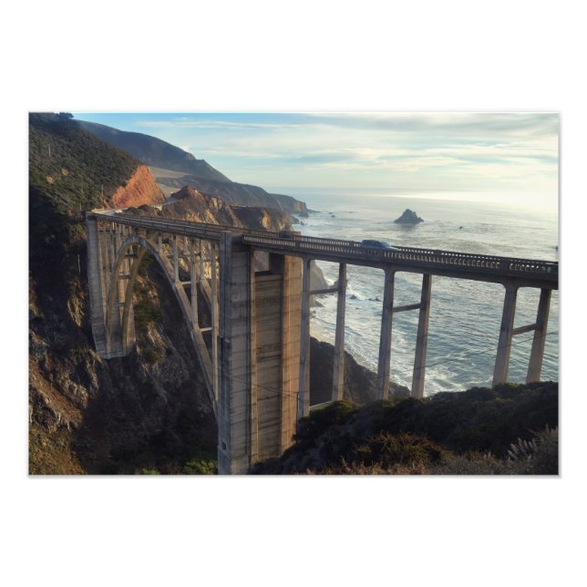 Bixby Bridge Fototryck (Framsidan)