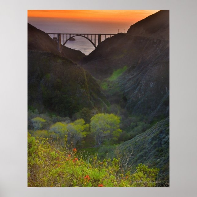 Bixby Bridge Poster (Framsidan)
