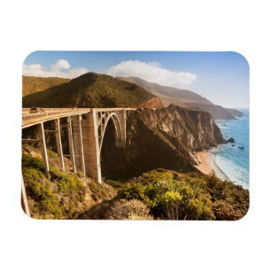 Bixby överbryggar, stora Sur, Kalifornien, USA Magnet