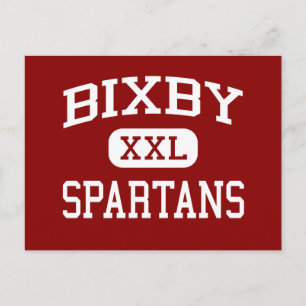 Bixby - Spartans - Mitten School - Bixby Oklahoma Vykort