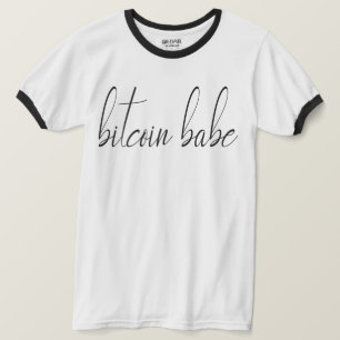 Biycoin Babe Tröja  - Svart och Vitt