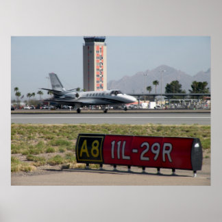Biz Jet i Tuscon Poster