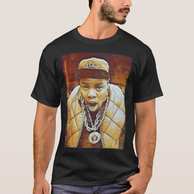biz markie, rapper biz markie, Biz Markie Rip, Hip T Shirt (Framsida)