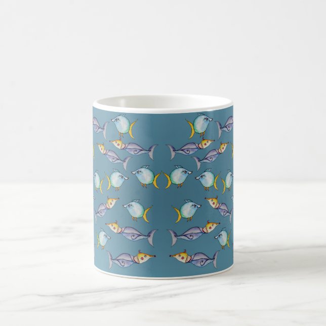 Bizare Fishes Kaffemugg (Center)
