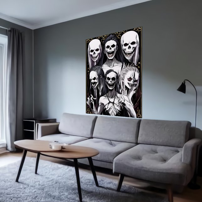 Bizarre coola porträtt | AI Art Poster (Skapare uppladdad)