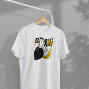 Bizarre Pidgeon Bird Body T Shirt