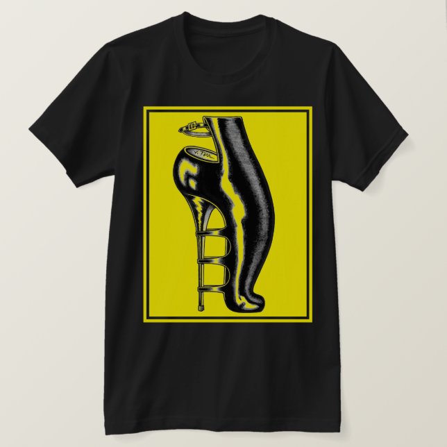Bizarre Rubber Boot T Shirt (Design framsida)