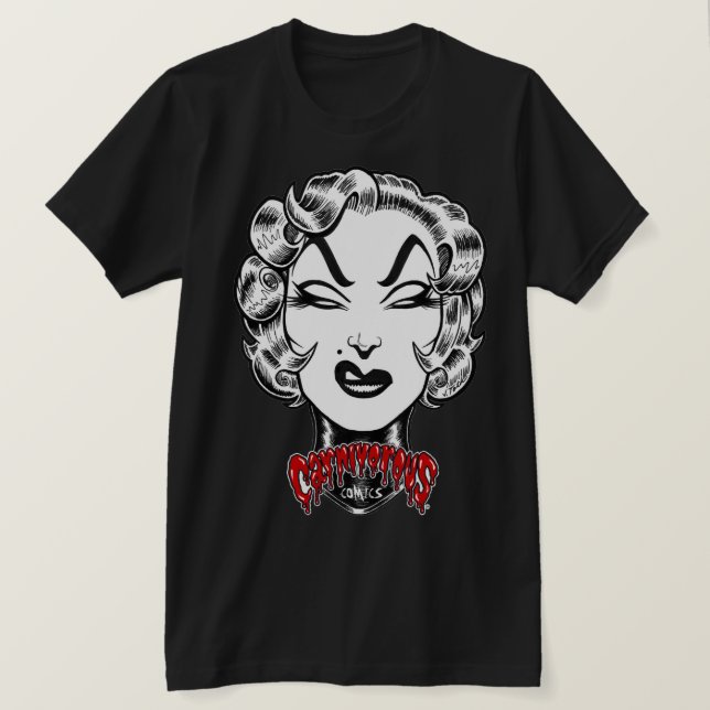Bizarre Rubber Mask T Shirt (Design framsida)